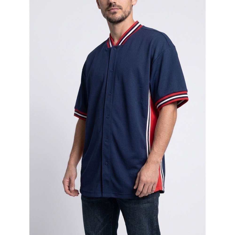 Vintage Lee Sport Batting Jersey XL 90s Y2K Streetwear Rare